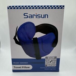 SARISUN Travel Pillow for Airplane Neck Pillow for Sleeping Long Flight